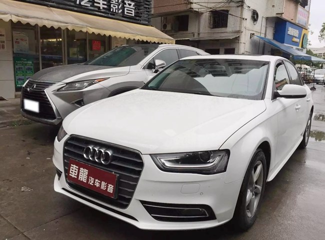 简单的美好 台山车龙奥迪A4改装是德国ETON汽车音